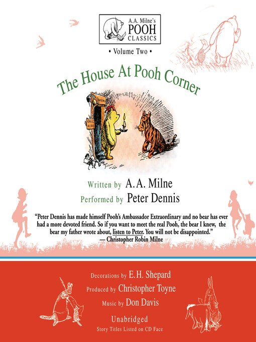 A. A. Milne创作的The House at Pooh Corner作品的详细信息 - 可供借阅